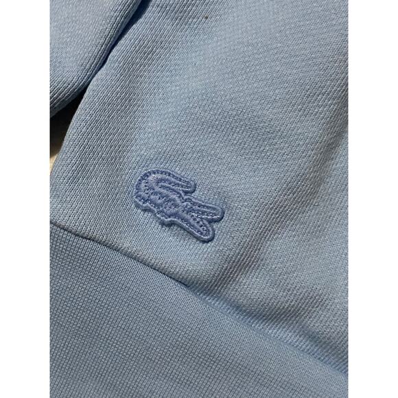 Lacoste Made In France Light Blue Pop Art Crocodile Sweatshirt / XL - Picture 3 of 6